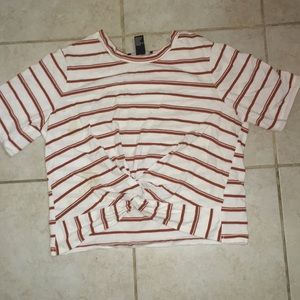 Stripped crop top